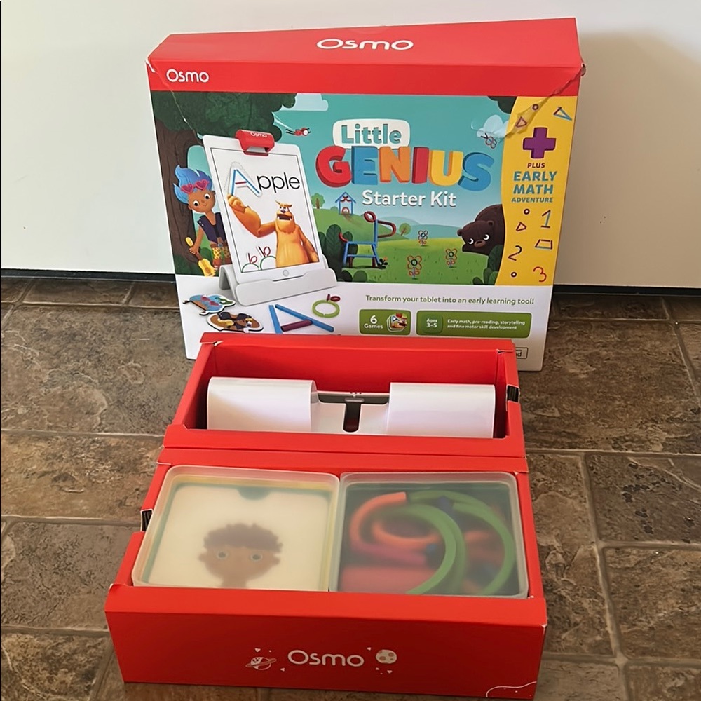 Red Learning Toy for Interactive Play